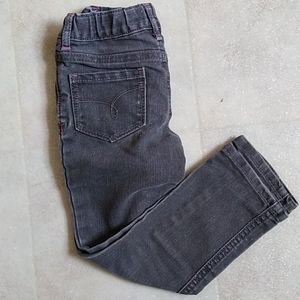 4T sparkly gray jeans